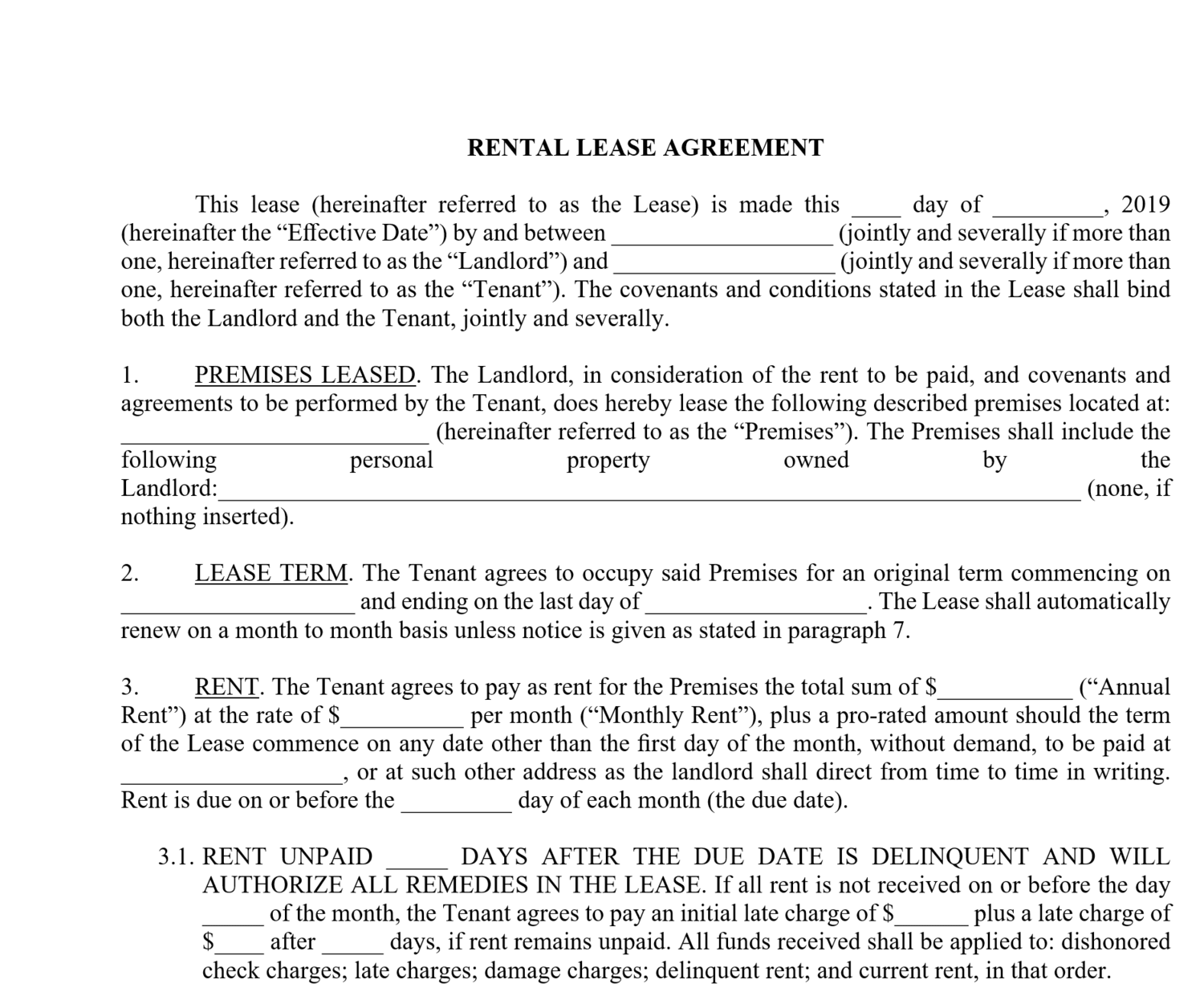 Simple Agreement Example