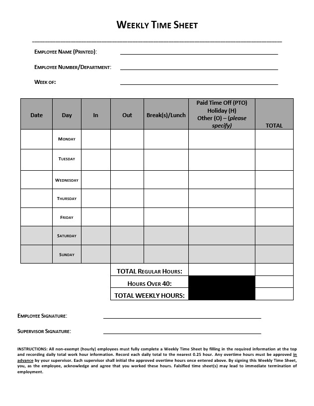 Employee Timecard Template from www.approveme.com