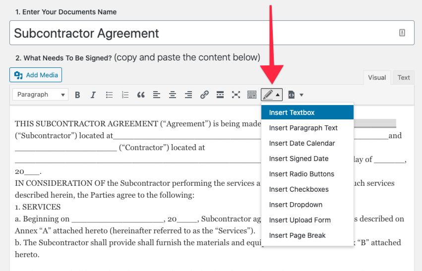 insert-text-field-contract-template-online-signature